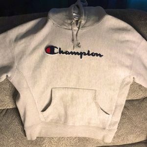 A medium champion hoodie